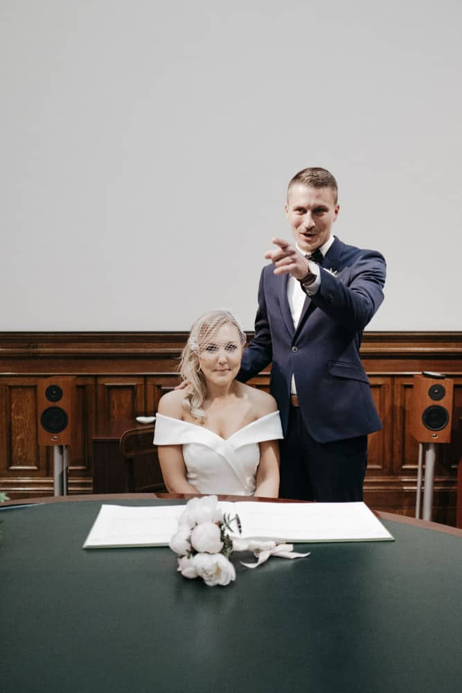 St George's Hall wedding