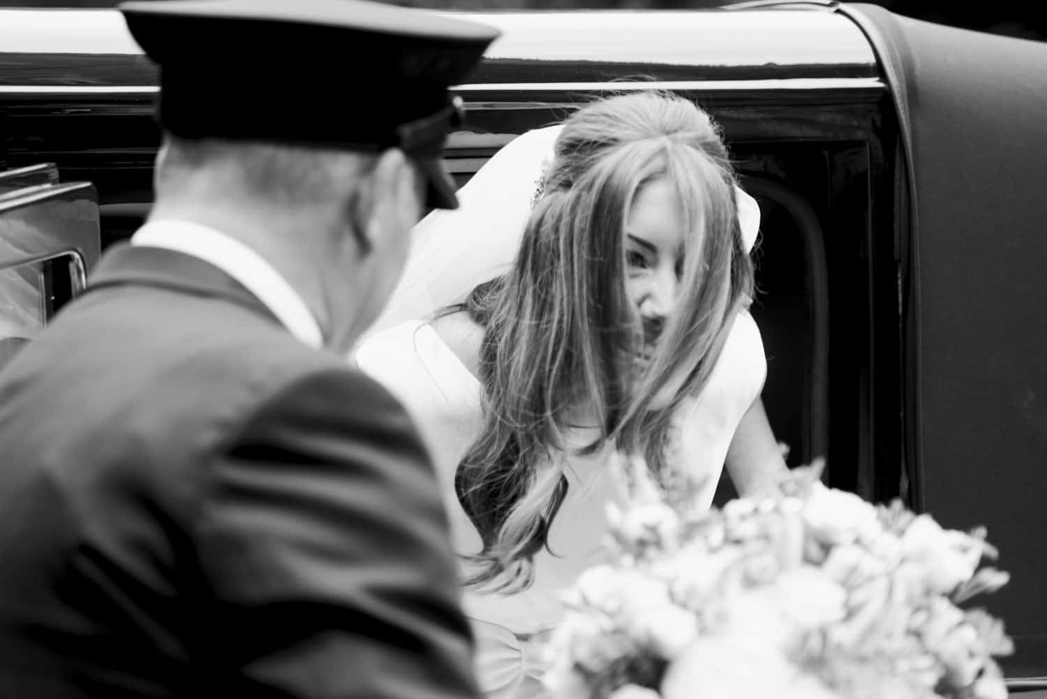 bride arrival