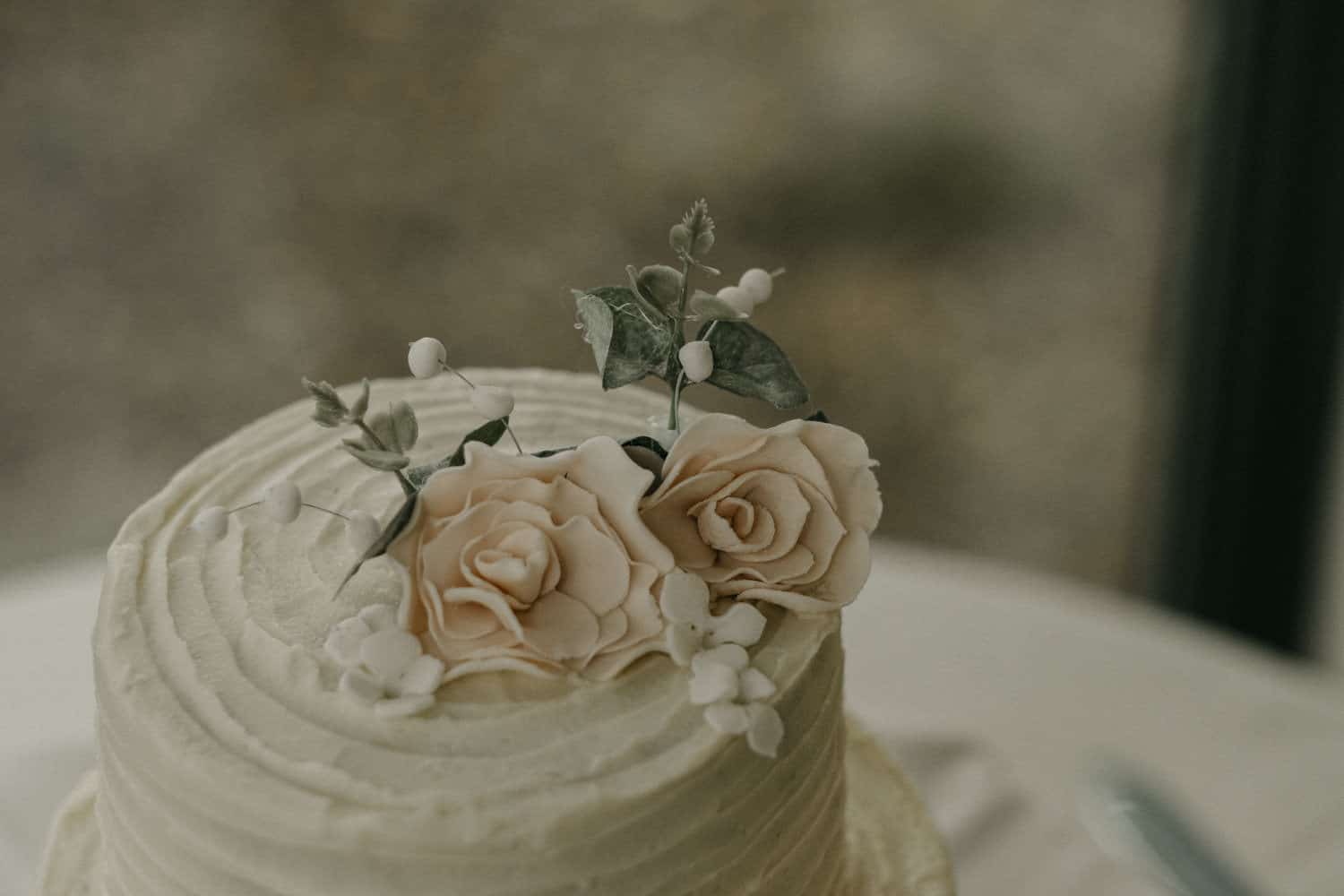 wedding cake detail